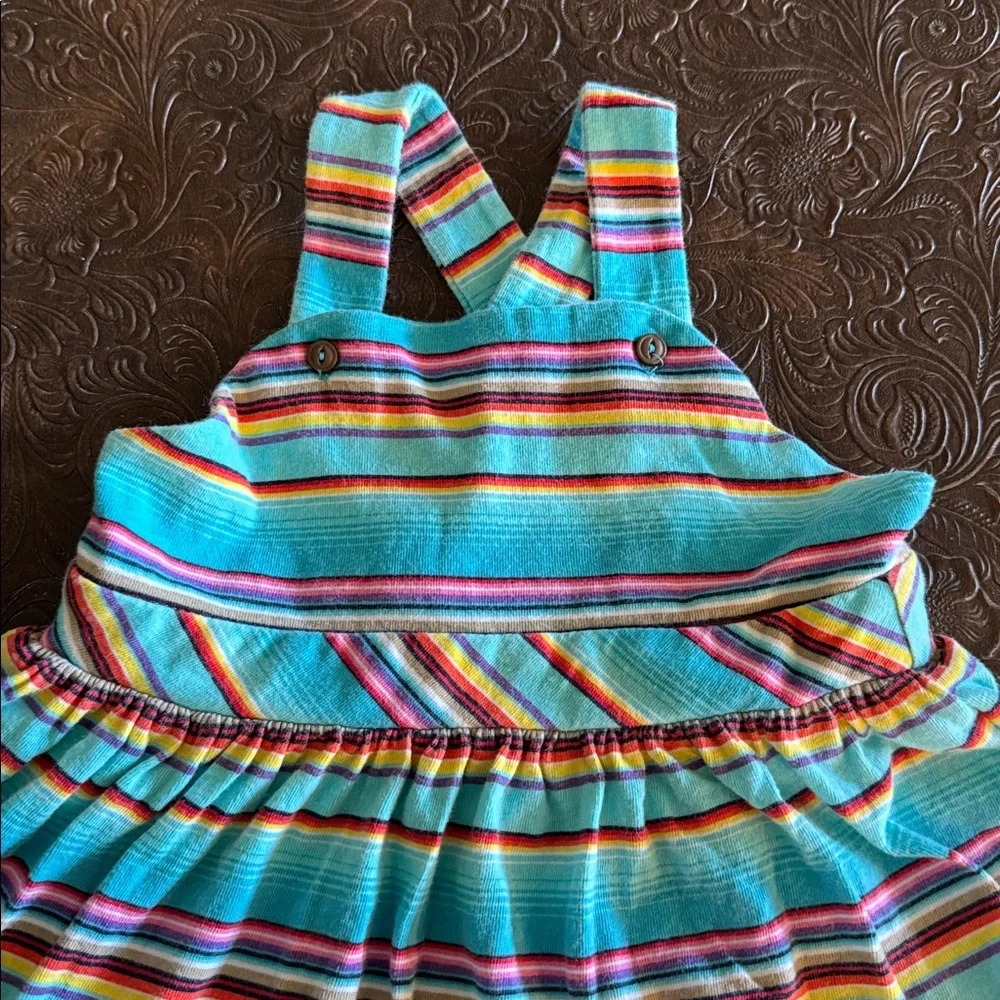 Ralph Lauren Striped Kids Diaper Cover Set